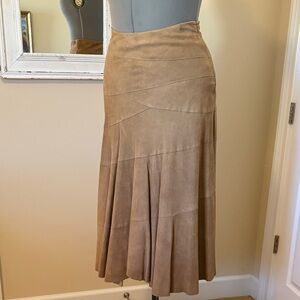 Ralph Lauren Tan A-Line Skirt